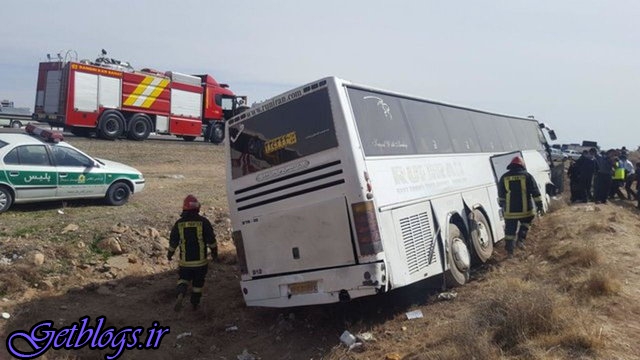 برخورد دو اتوبوس در آزادراه پایتخت کشور عزیزمان ایران – کرج